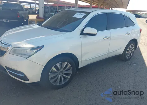 2015 Acura Mdx Technology Package из США, поврежденный, VIN 5FRYD4H45FB003619